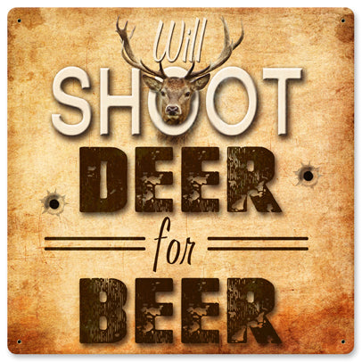 Deer For Beer 12 x 12