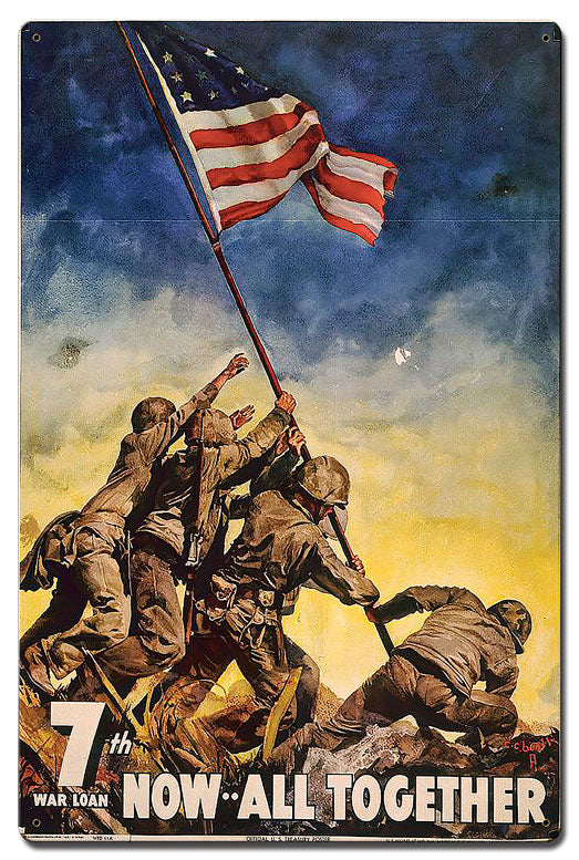 War Loan Vintage Style Metal Sign 24 x 16