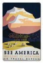 See America Welcome To Montana 12 x 18