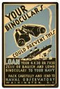 Your Binoculars Navy Loan 24 X 16