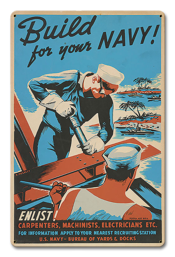 Build For Your Navy 12 X 18