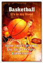 Basketball In My Blood 16 x 24