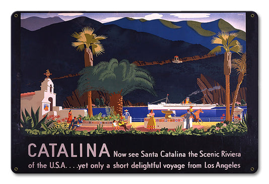 See Santa Catalina 12 x 18