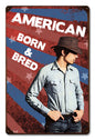 American Born & Bred 12 x 18