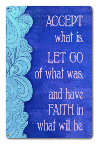 Accept What Is 12 x 18