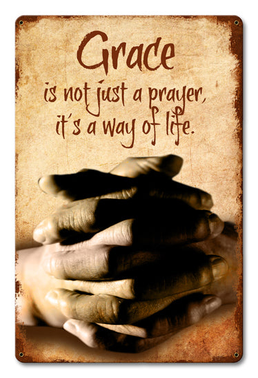 Grace Not Just A Prayer 12 x 18
