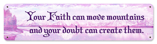 Your Faith Can Move Mountains 20 X 5