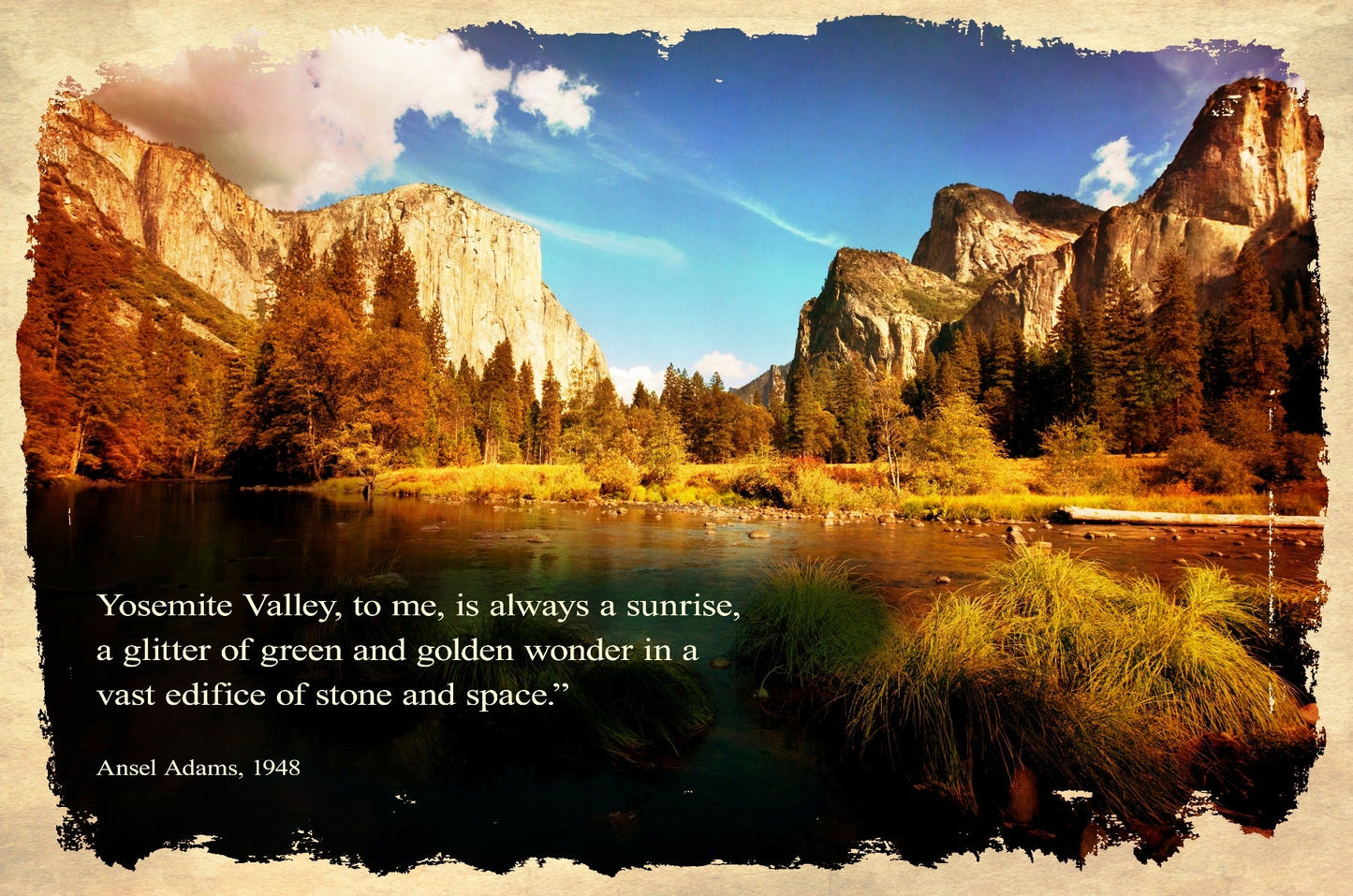 Yosemite Valley To Me 18 x 12