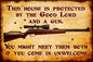 Protected By The Lord 18 x 12
