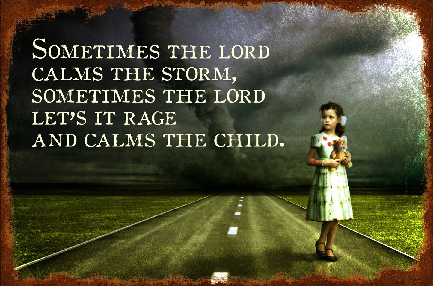 Calm The Storm 18 x 12