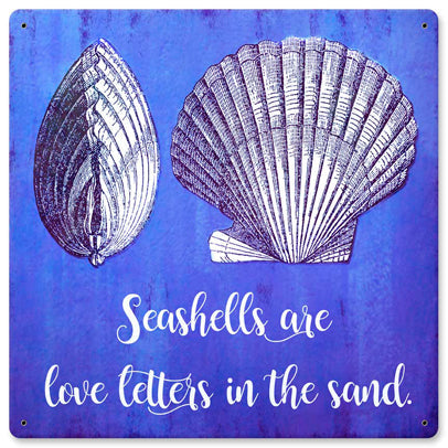 Sea Shells Are Love Letters 12 x 12