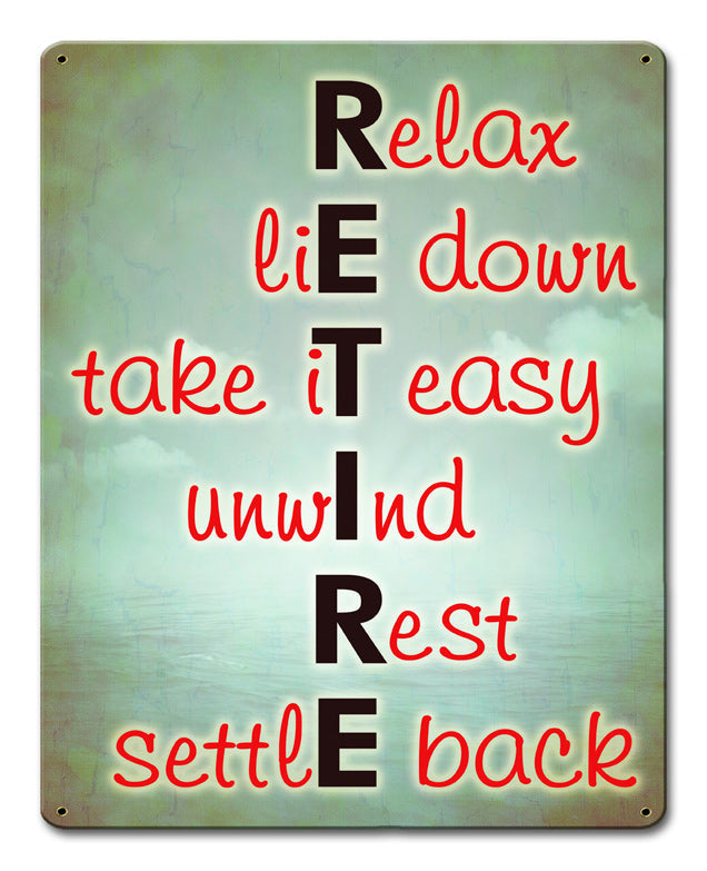 Retire Relax 12 x 15