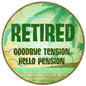 Retired Goodbye Tension 14 x 14