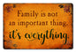 Family Is Important 18 x 12