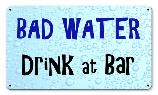 Bad Water 14 x 8