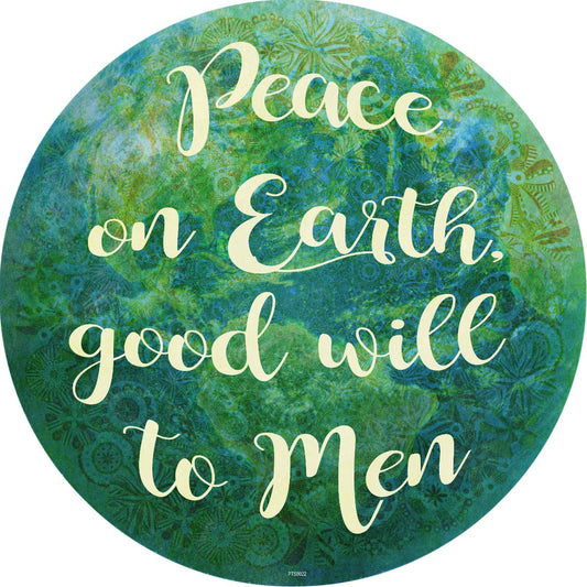 Peace On Earth 14 x 14