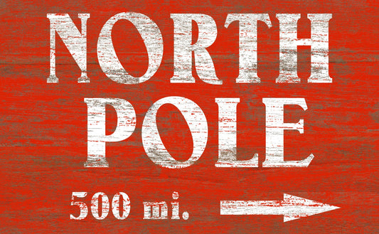 North Pole 14 x 8