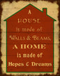 A House Is Made Of 12 x 15