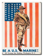 Be A Us Marine 12 X 16