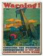 Warning Possible Consequences 12 x 16