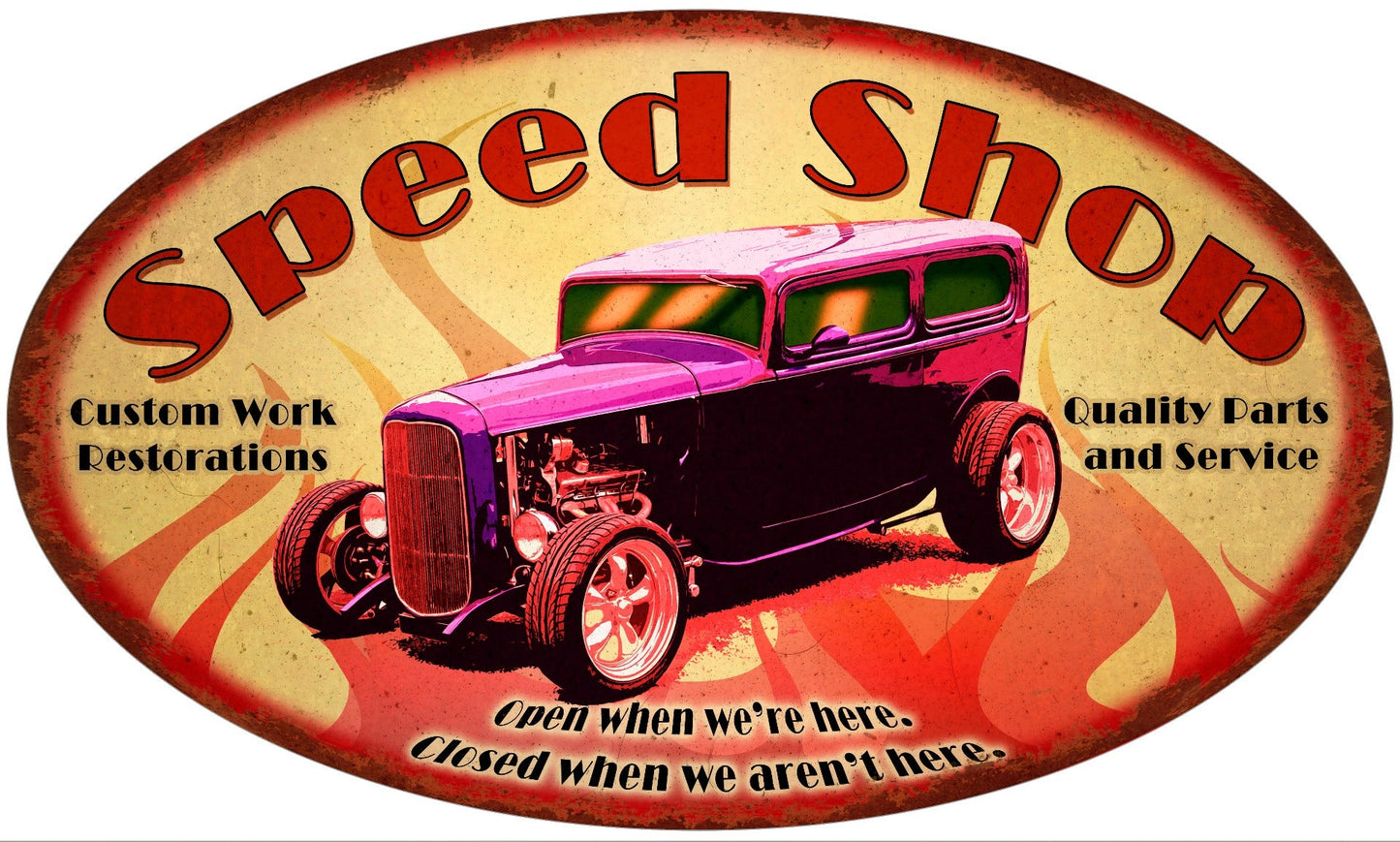 Speed Shop 24 x 12