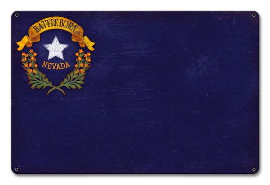 Nevada State Flag 18 x 12