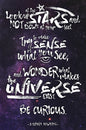 Stephen Hawking Stars Quote 12 x 18