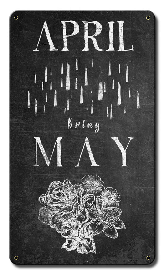 April Showers Bring May Flowers 8 x 14