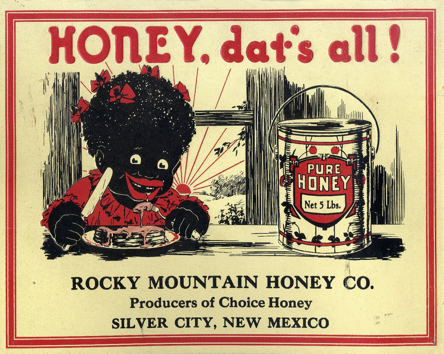 Rocky Mountain Honey 15 X 12