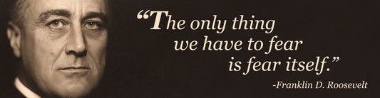 Franklin D Roosevelt Quote 5 X 20