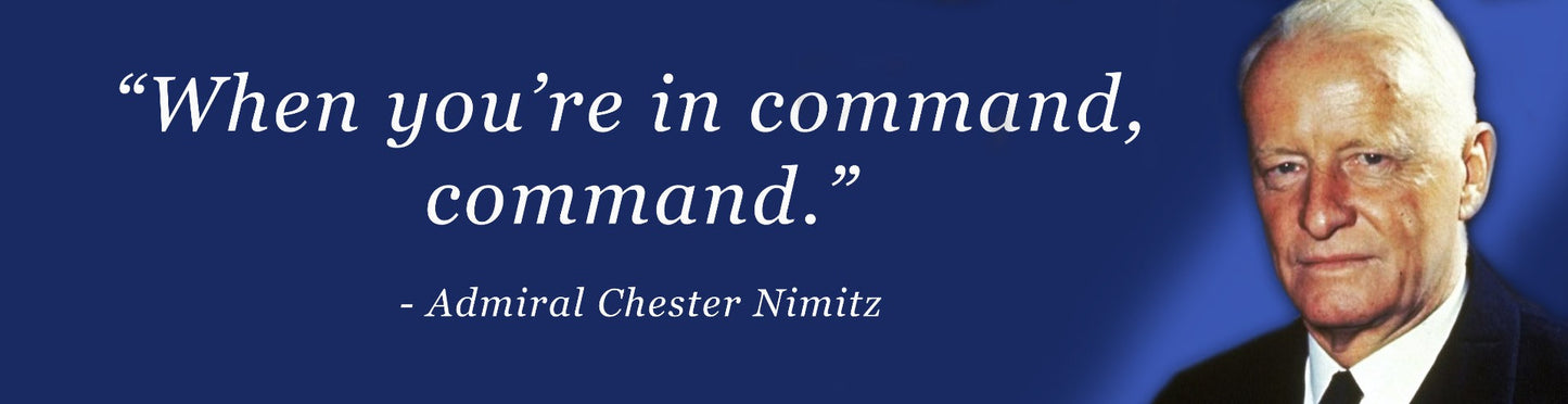 When In Command Nimitz 20 X 5