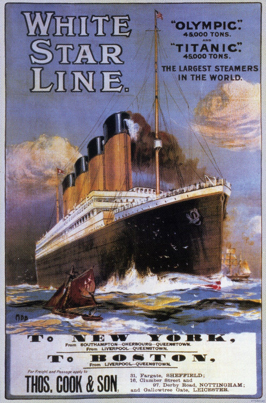 Titanic 12 x 18