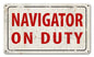 Navigator On Duty 14 x 8