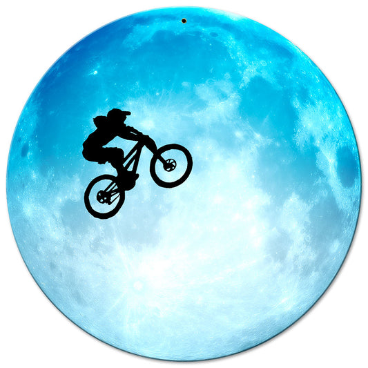 Moon Biker 14 x 14