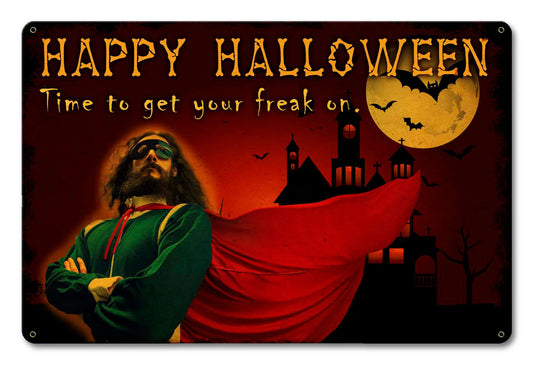 Halloween Get Your Freak On 18 x 12