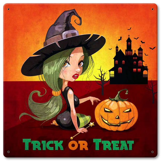 Trick Or Treat Witch 12 x 12
