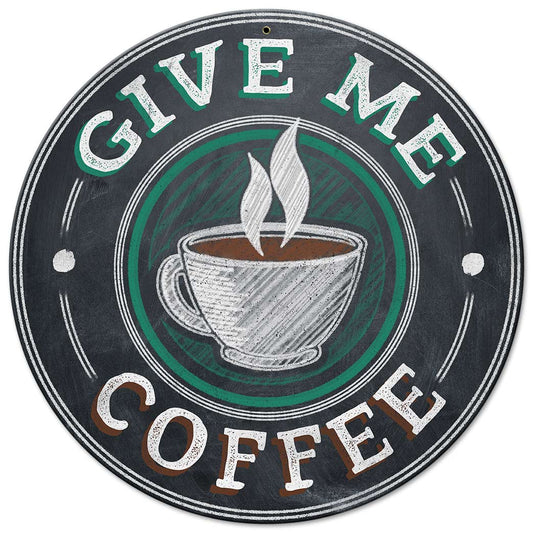 Give Me Coffee 14 x 14