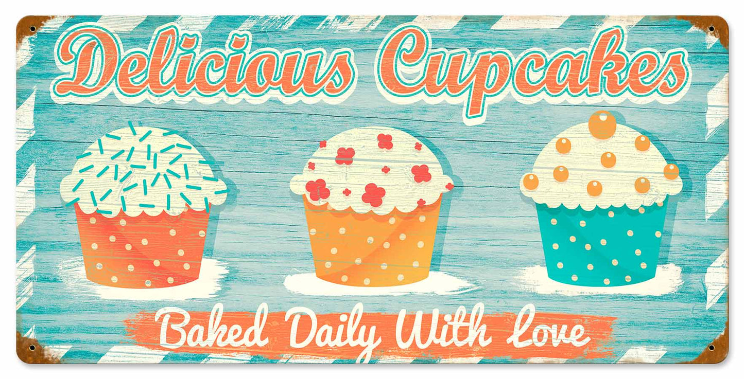 Delicious Cupcakes 24 x 12