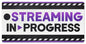 Streaming In Progress Purple 24 x 12