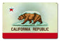 California Snow Flag 18 x 12