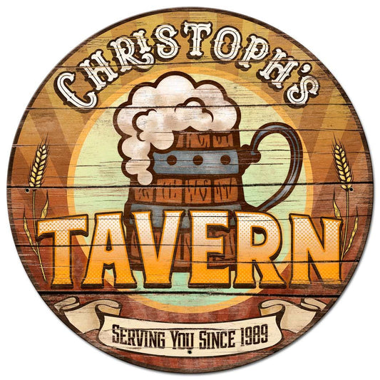 Tavern Personalized 28 x 28