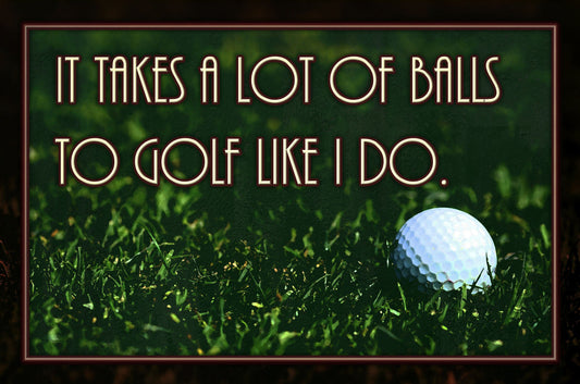 Lots Of Balls 18 x 12