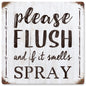 Please Flush Smells Spray 12 x 12