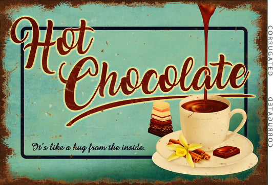 Hot Chocolate Corrugated 24 x 16