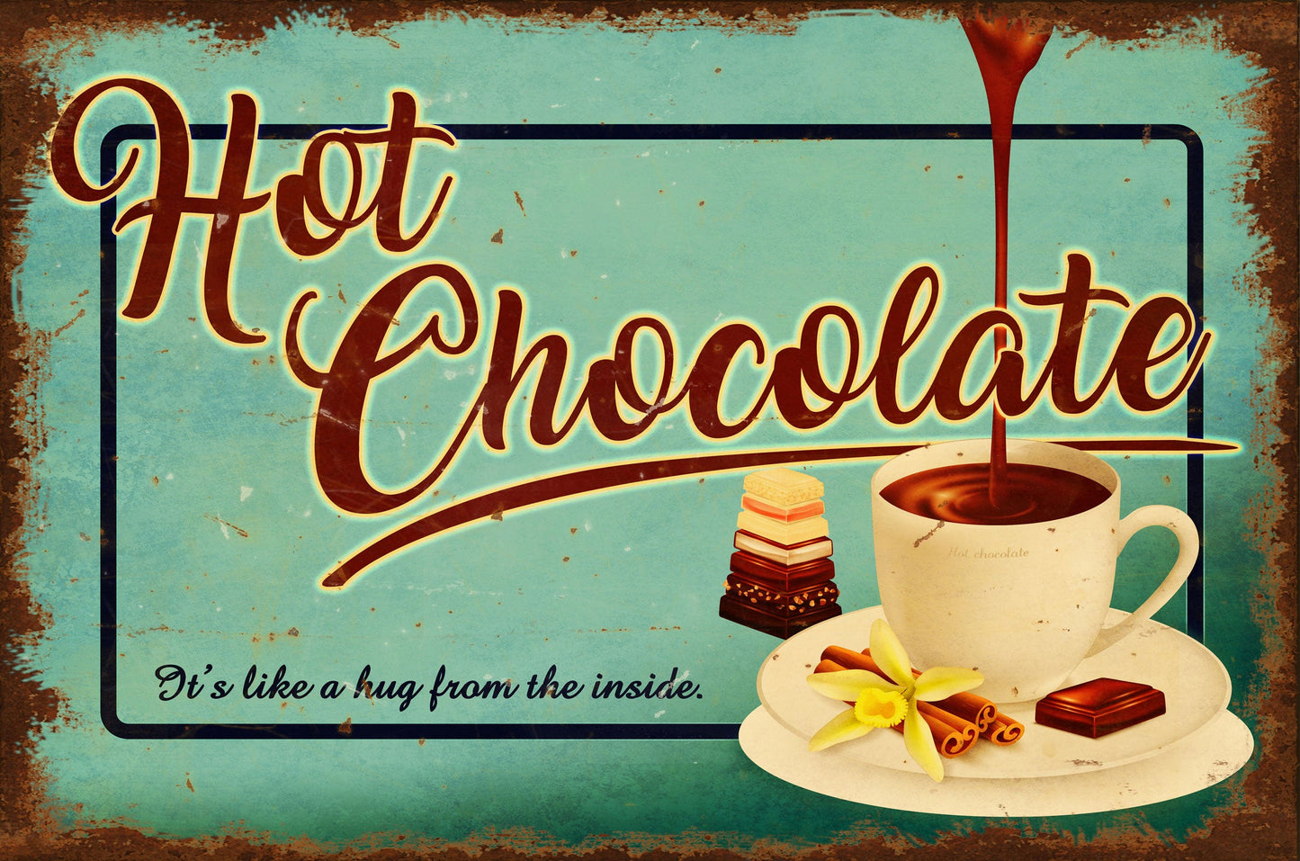 Hot Chocolate 18 x 12