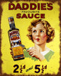 Daddies Favorite Sauce 12 x 15