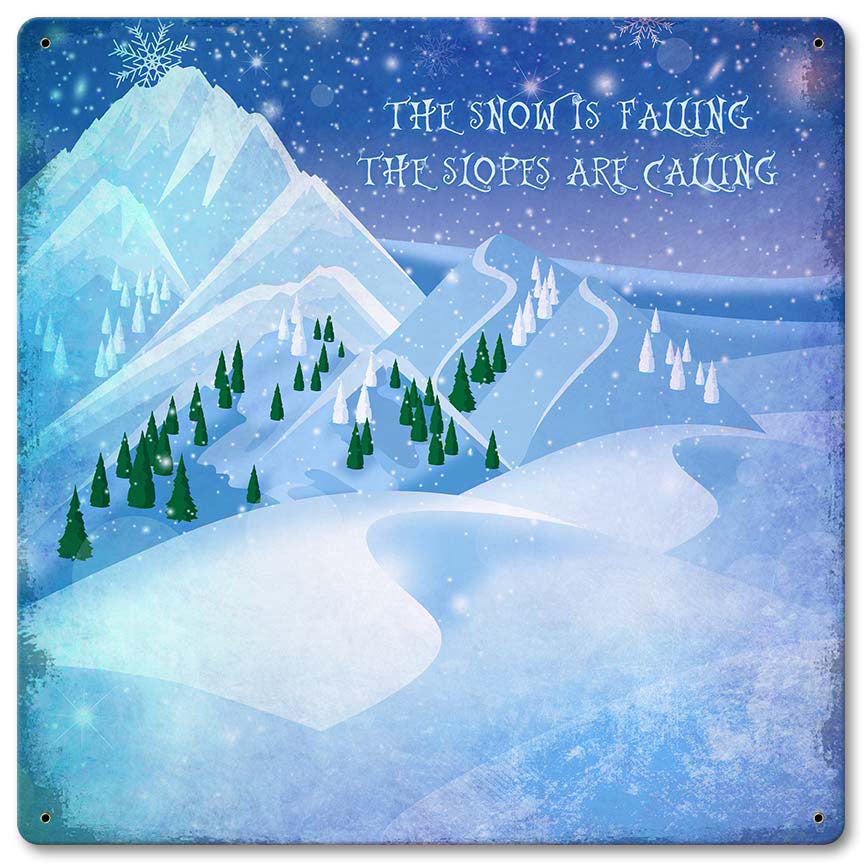 The Snow Is Falling 12 x 12