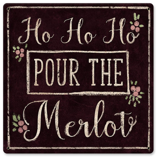 Ho Ho Ho Merlot 12 x 12