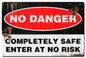 No Danger Distress Large 24 x 16