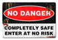 No Danger Distress 18 x 12